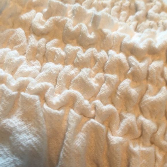 High Rise Wide Leg Pants White Size XXL Beach cover up/ PJ's /100% Cotton - Picture 6 of 14